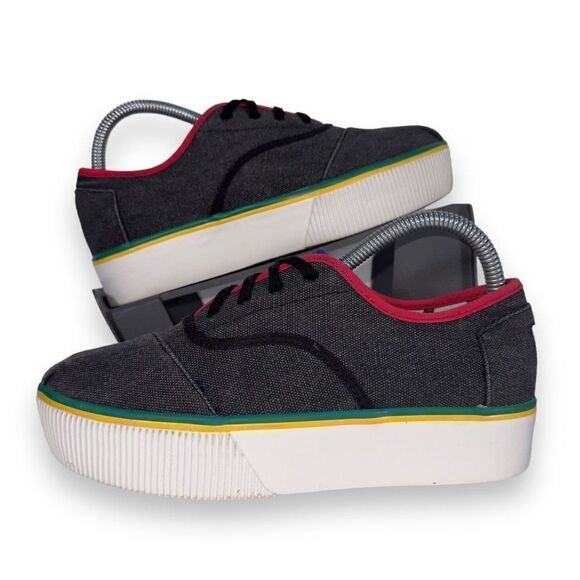 TOMS Venice Collection Cordones Boardwalk Platform Shoes Women's 7.5 - Picture 1 of 11
